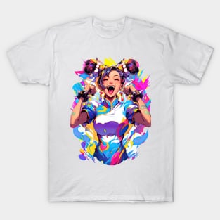 CHUN LI - EMPRESS OF HAPPINESS | Street Fighter Anime Manga Gaming T-Shirt